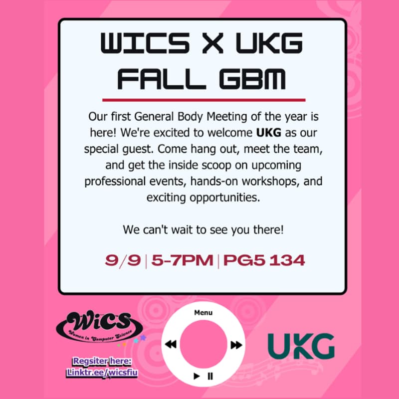 Cover Image for WiCS x UKG Fall GBM 2026