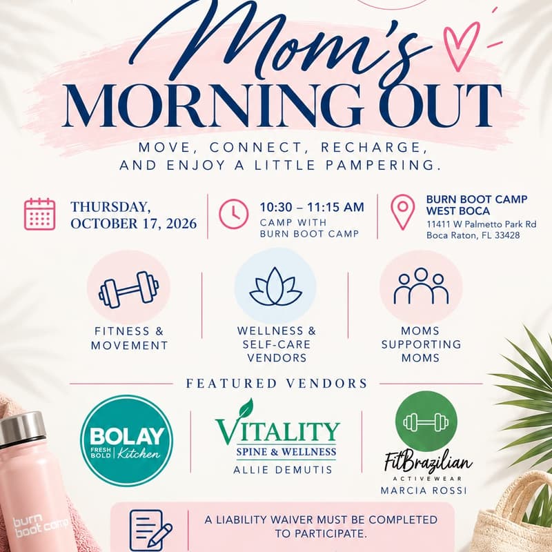 Cover Image for Burn Boot Camp: Mom’s Morning Out