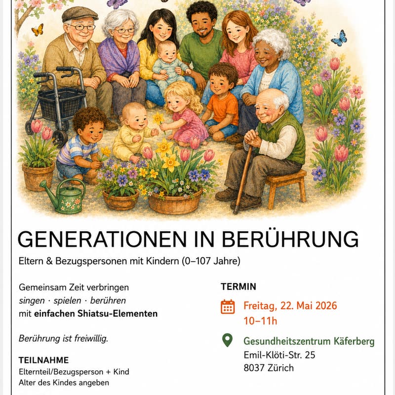 Cover Image for Generationen in Berührung (0-107 Jährige)