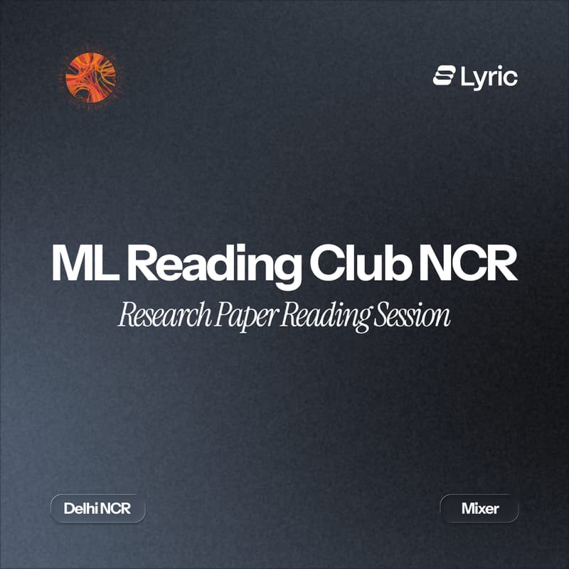 Cover Image for ML Reading Club NCR | Research Paper Reading Session