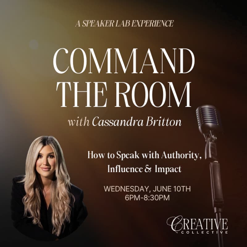 Cover Image for Command the Room: A Speaker Lab Experience with Cassandra Britton