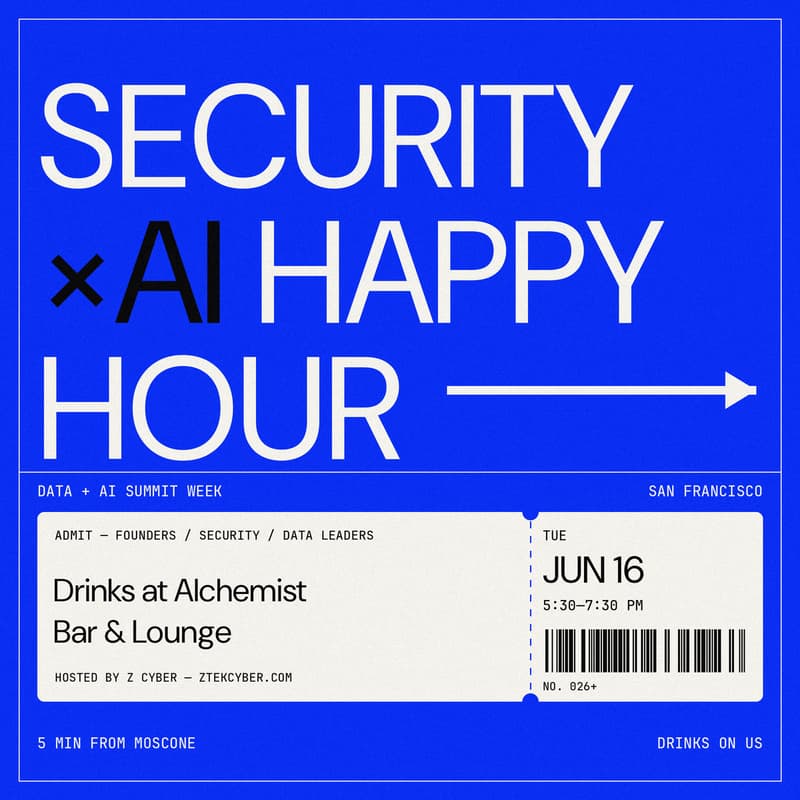 Cover Image for Security x AI Happy Hour (Data + AI Summit week)