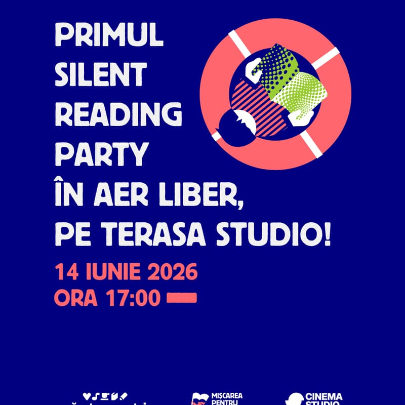 Cover Image for Primul #SilentReadingParty în aer liber, pe Terasa Studio!