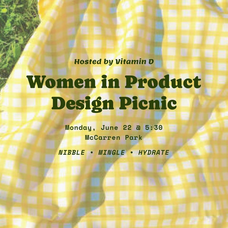 Cover Image for Women in Product Design Picnic @ McCarren Park
