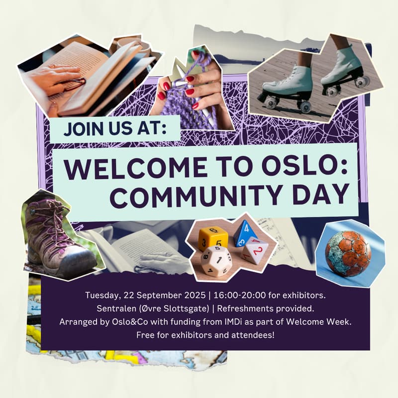 Cover Image for Welcome to Oslo: Community Day