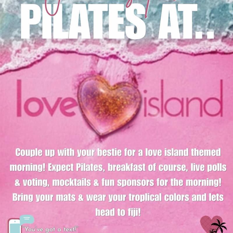 Cover Image for Love Island Pilates 🏝️💖✨