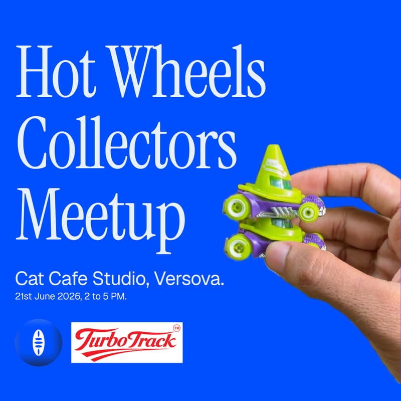 Cover Image for Hot Wheels Meetup in Mumbai - Diecast - Powered by Turbo Track!
