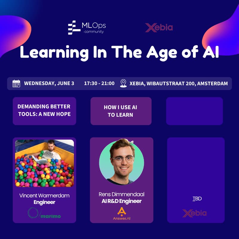 Cover Image for Learning in the Age of AI @ Xebia