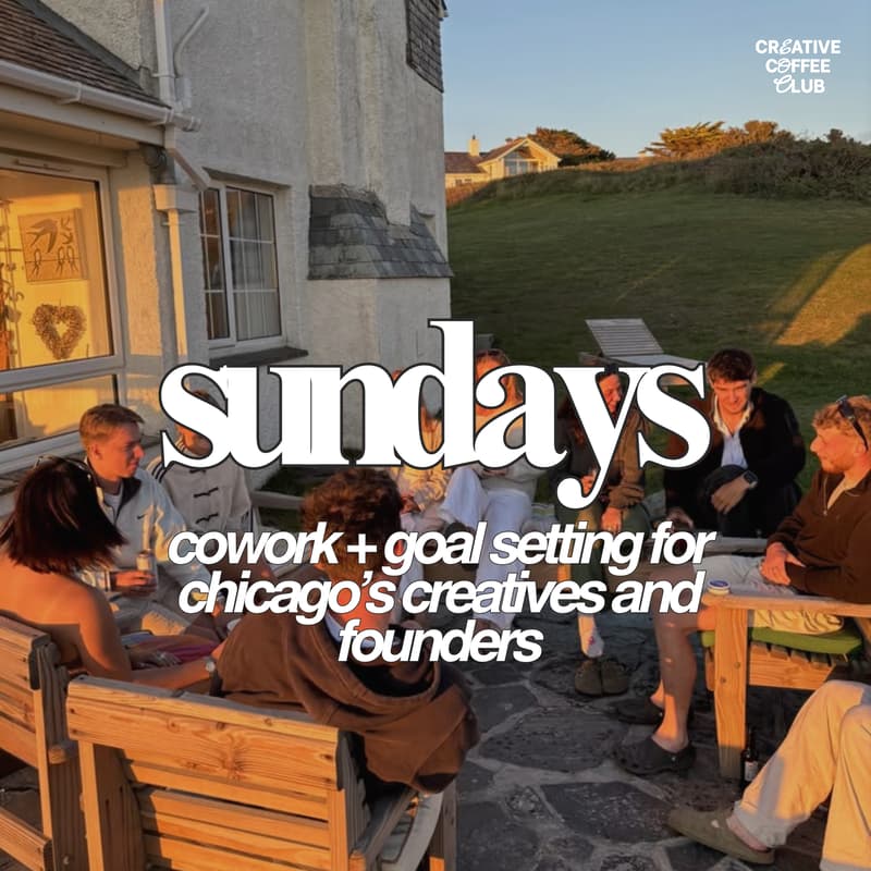 Cover Image for sundays: cowork + goal-setting for chicago's creatives and founders