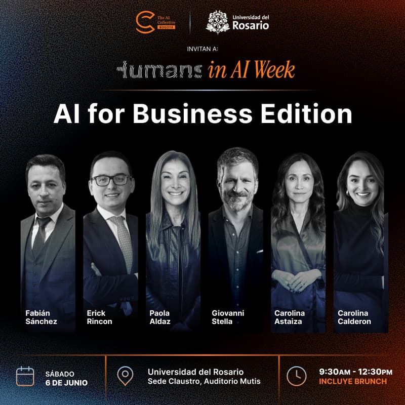 Cover Image for The AI Collective Bogotá | Humans in AI Week | AI For Business Edition
