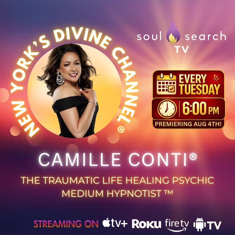 Cover Image for Traumatic Life Healing with Psychic Medium Hypnotist™ Camille Conti