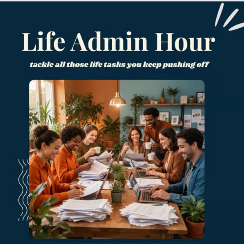 Cover Image for Life Admin Hour