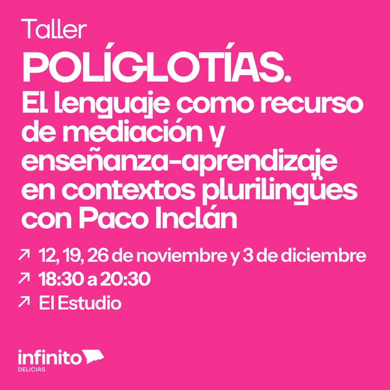 Cover Image for POLÍGLOTÍAS. El lenguaje como recurso de mediación y enseñanza-aprendizaje en contextos plurilingües con Paco Inclán