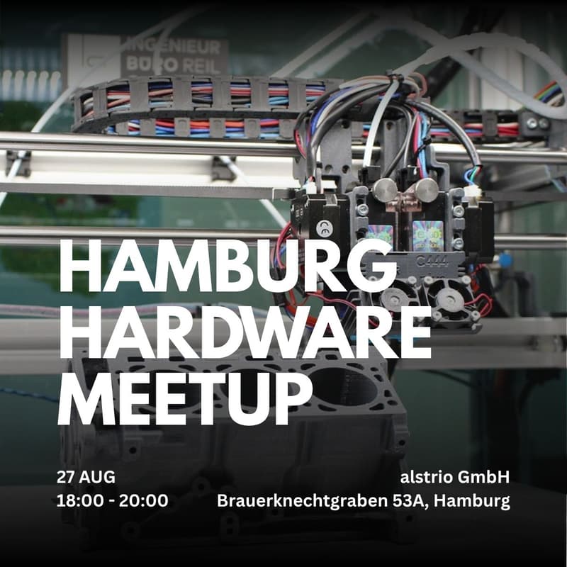 Cover Image for 1st Hamburg Hardware Meetup @ alstrio