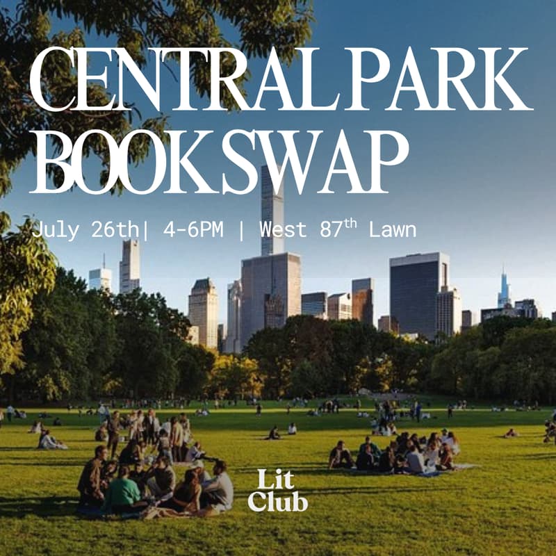 Cover Image for Central Park Book Swap