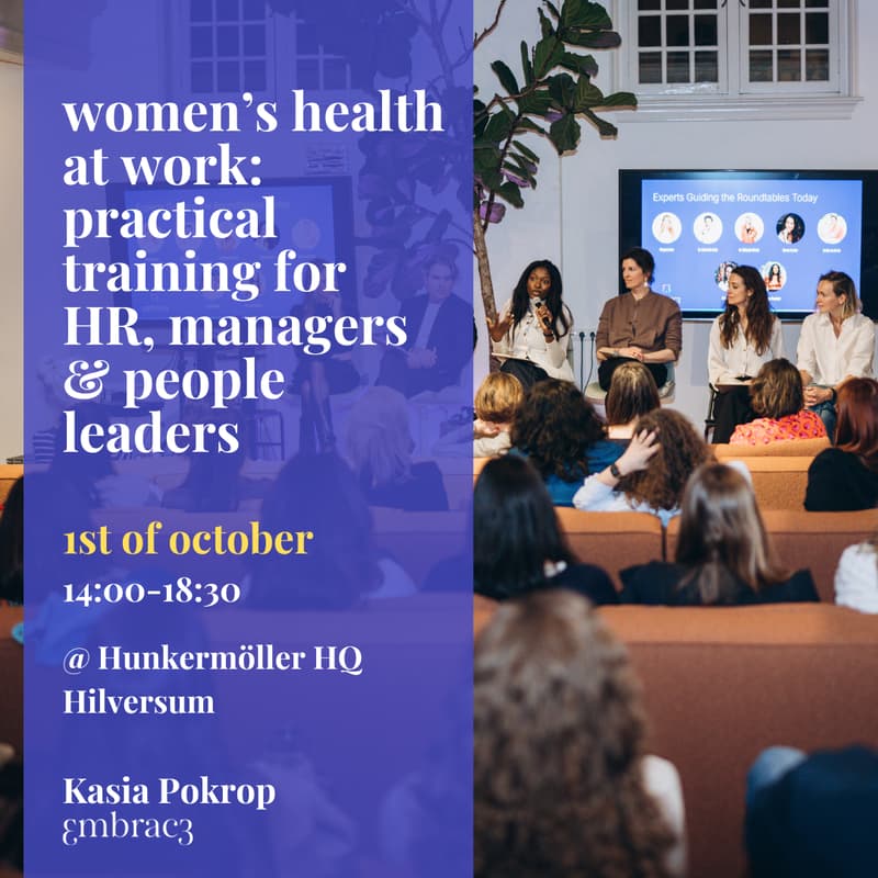 Cover Image for Women’s Health at Work: Practical Training for HR, Managers & People Leaders