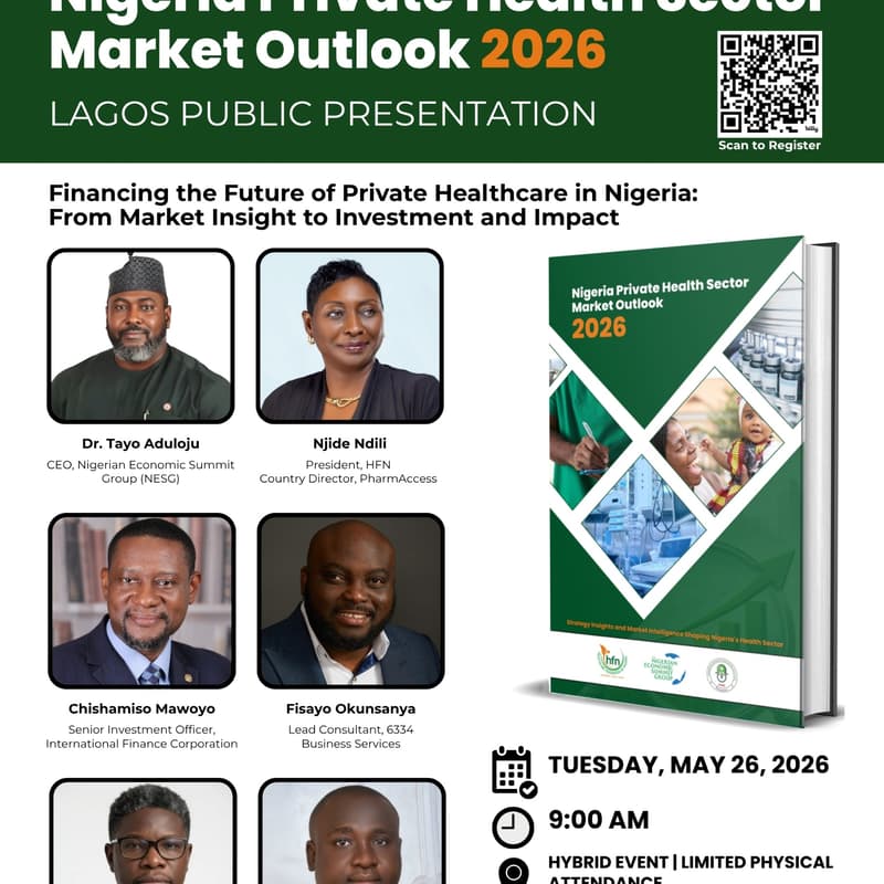 Cover Image for Nigeria Private Health Sector Market Outlook 2026 – Lagos Public Presentation