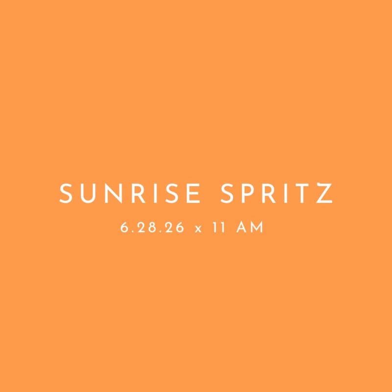 Cover Image for SUNRISE SPRITZ