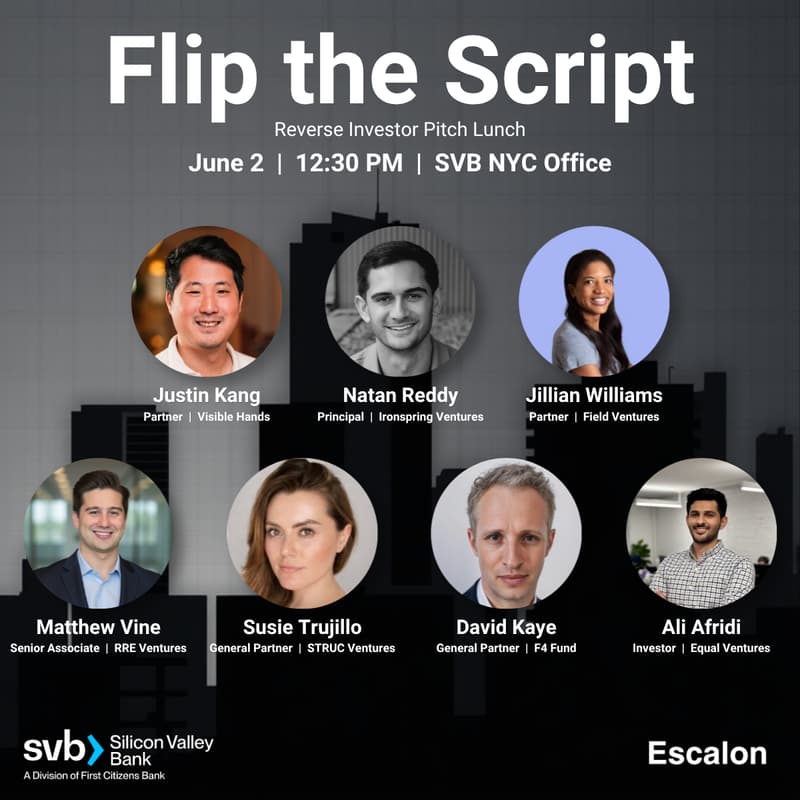 Cover Image for Flip the Script: Reverse Investor Pitch - #NYTechWeek