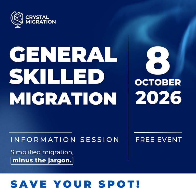 Cover Image for General Skilled Migration Info Session