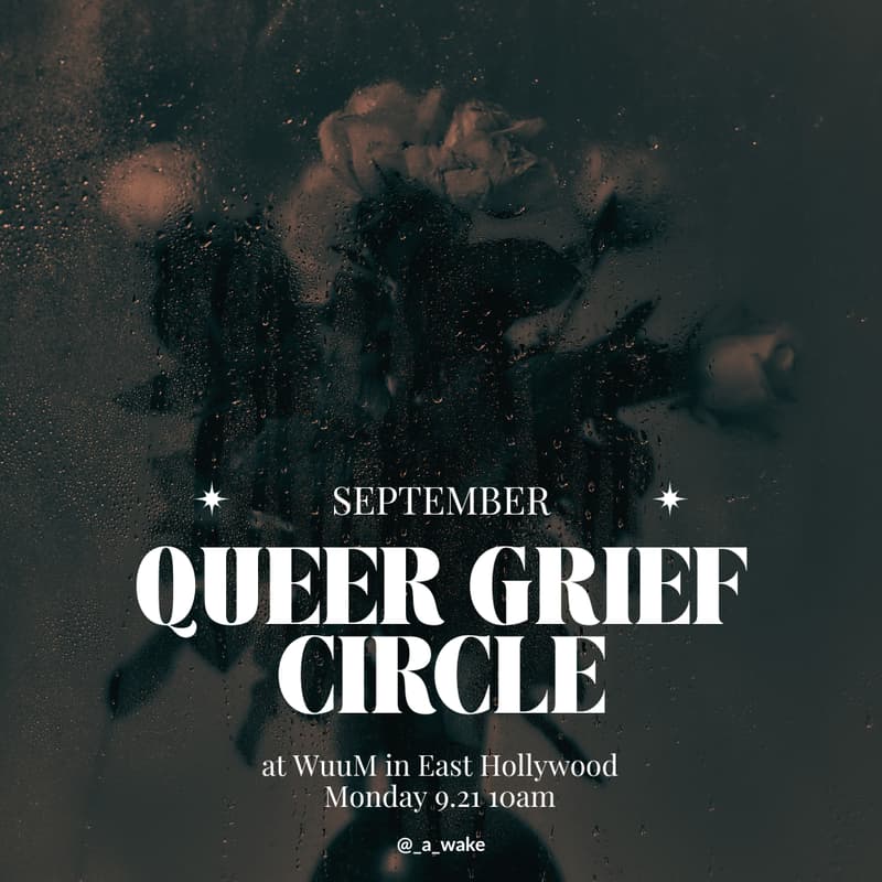 Cover Image for Queer Grief Circle