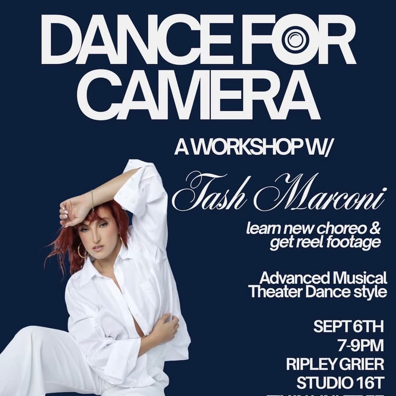 Cover Image for Dance for Camera: Tash Marconi