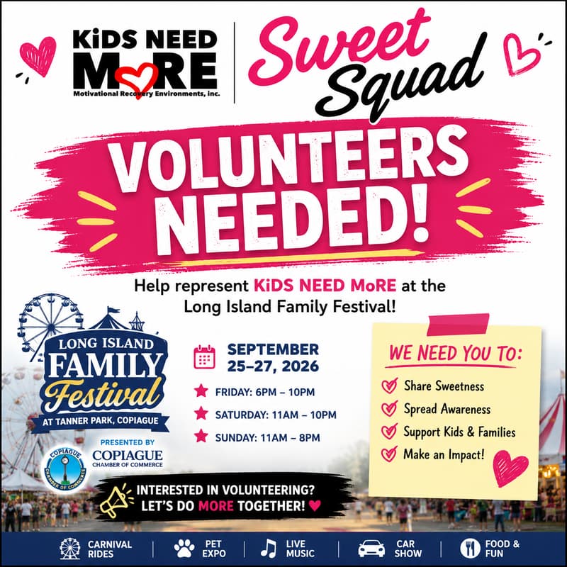 Cover Image for Sweet Squad At The Long Island Family Festival | Saturday AM Shift | Tanner Park