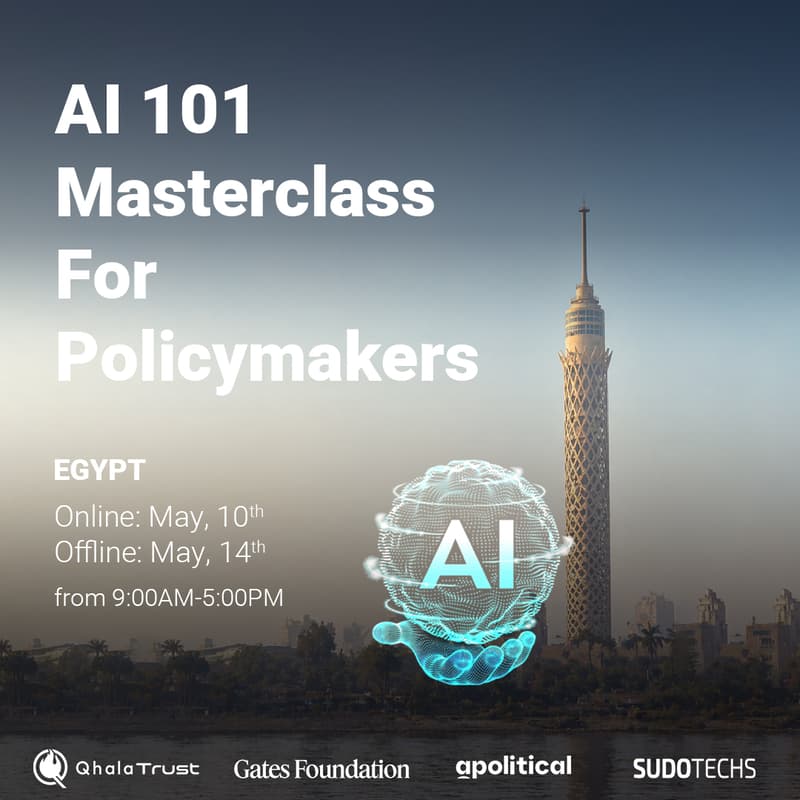 Cover Image for AI Masterclass fo Policymakers - Egypt