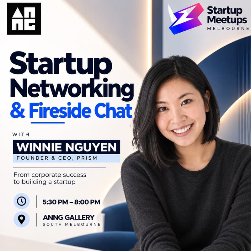 Cover Image for The Leap🏃♀️➡️ from IBM Corporate Leader to Startup Founder, a Fireside Chat w/ Winnie Nguyen