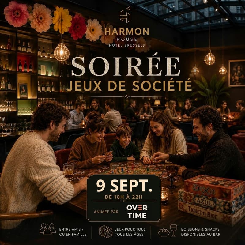Cover Image for Boardgames @HarmonBrussels
