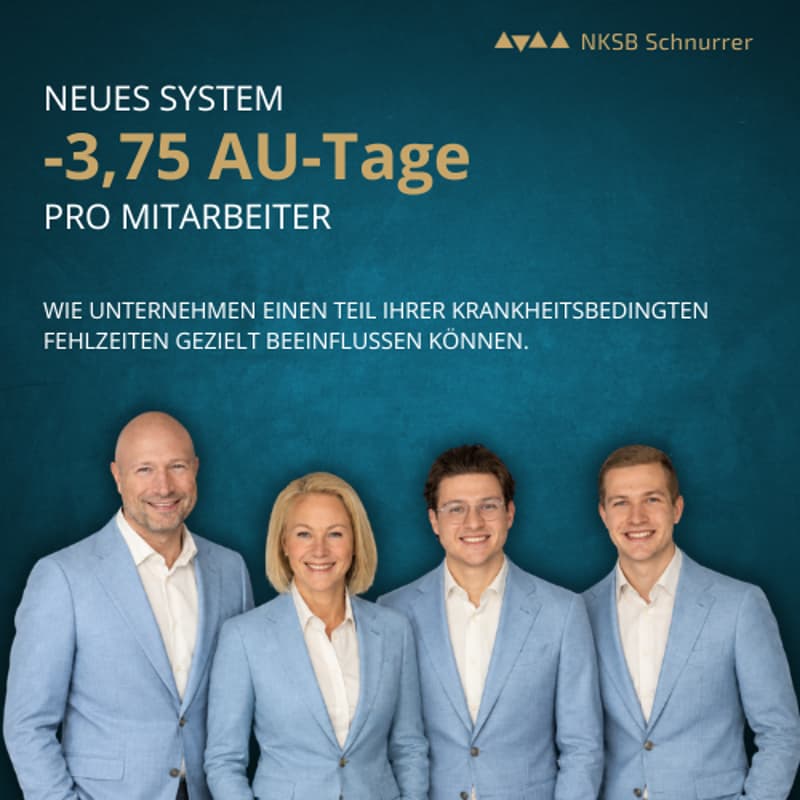 Cover Image for Neues System: -3,75 AU-Tage pro Mitarbeiter