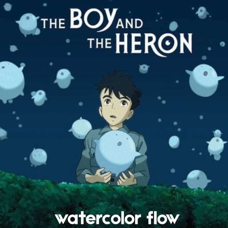 Cover Image for Watercolor Flow: The Secret World of Arrietty