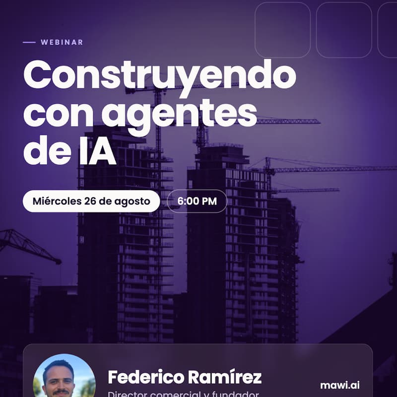 Cover Image for Construyendo con agentes de IA