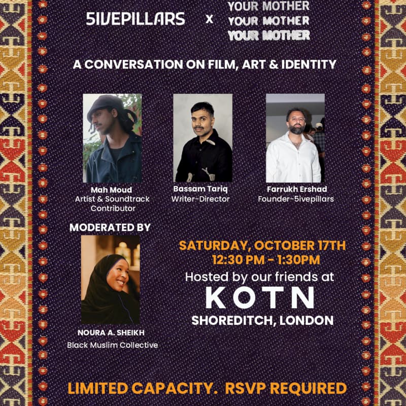 Cover Image for 5ivepillars Presents: In Conversation W/ Bassam Tariq & Friends