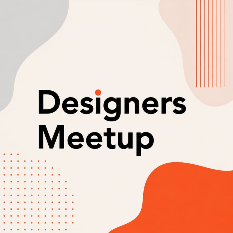 Cover Image for Designers Meetup 🎨 #2
