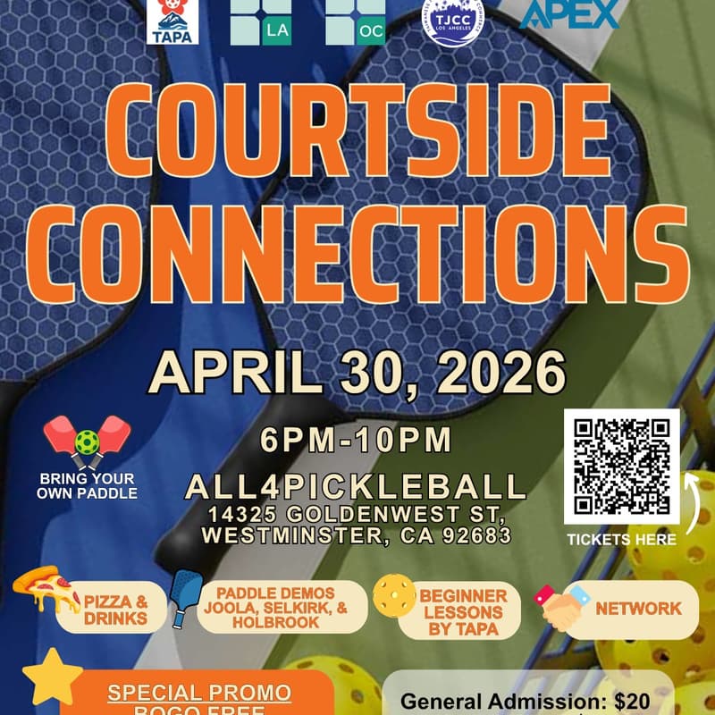 Cover Image for APEX Fitness & Fun: Pickleball Social