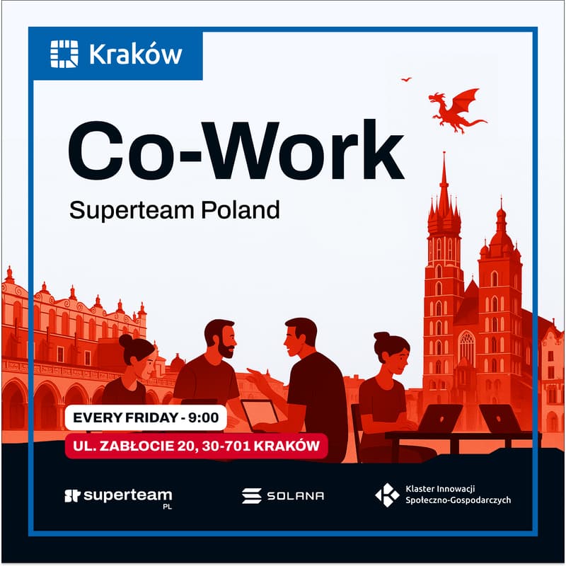 Cover Image for Superteam Poland Co-work: Kraków