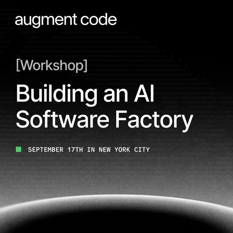 Cover Image for NYC Engineering Workshop: Build Your Own Software Factory