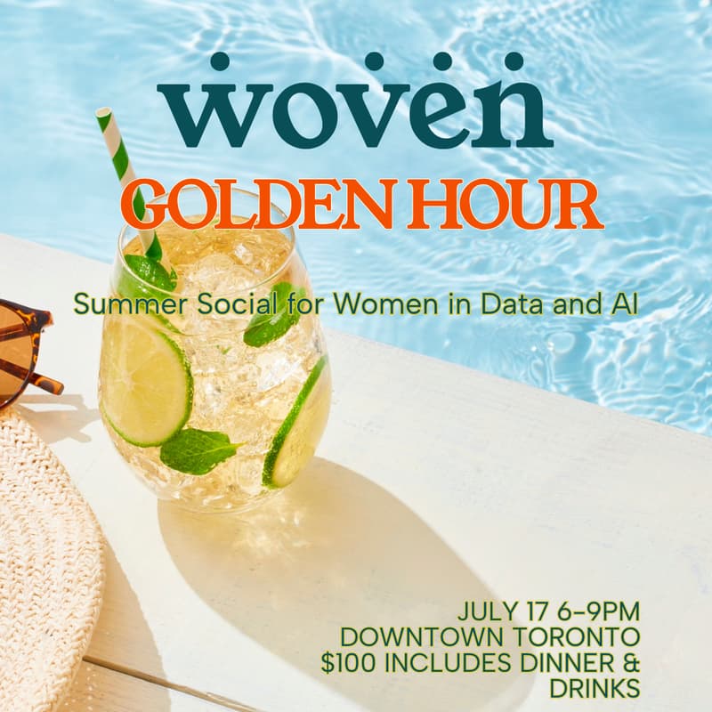 Cover Image for Woven Golden Hour: Summer Social for Women in Data and AI