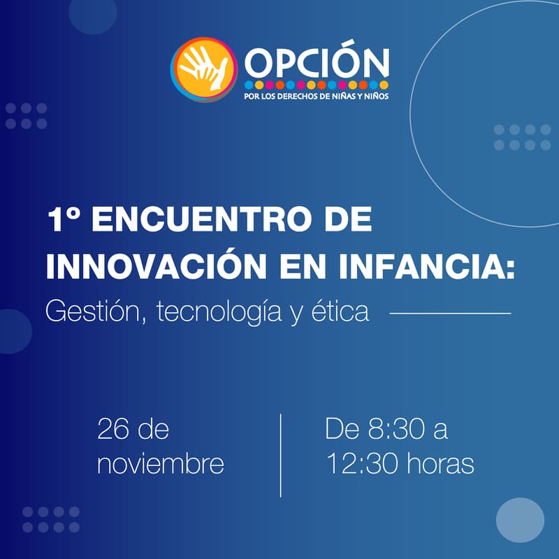 Cover Image for 1º Encuentro de innovación en infancia: Gestión, tecnología y ética.
