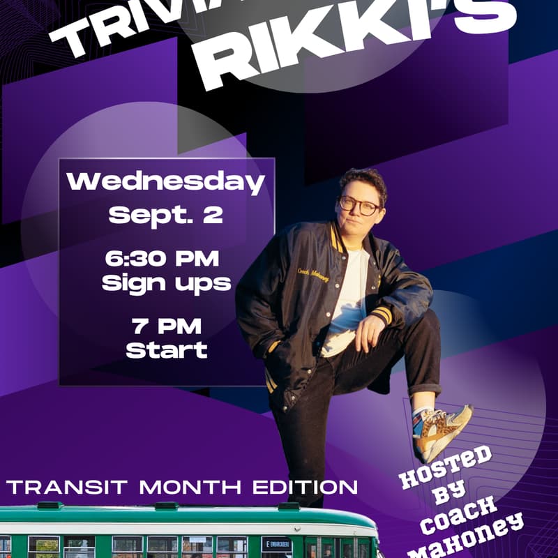 Cover Image for Trivia at Rikki's with Coach Mahoney