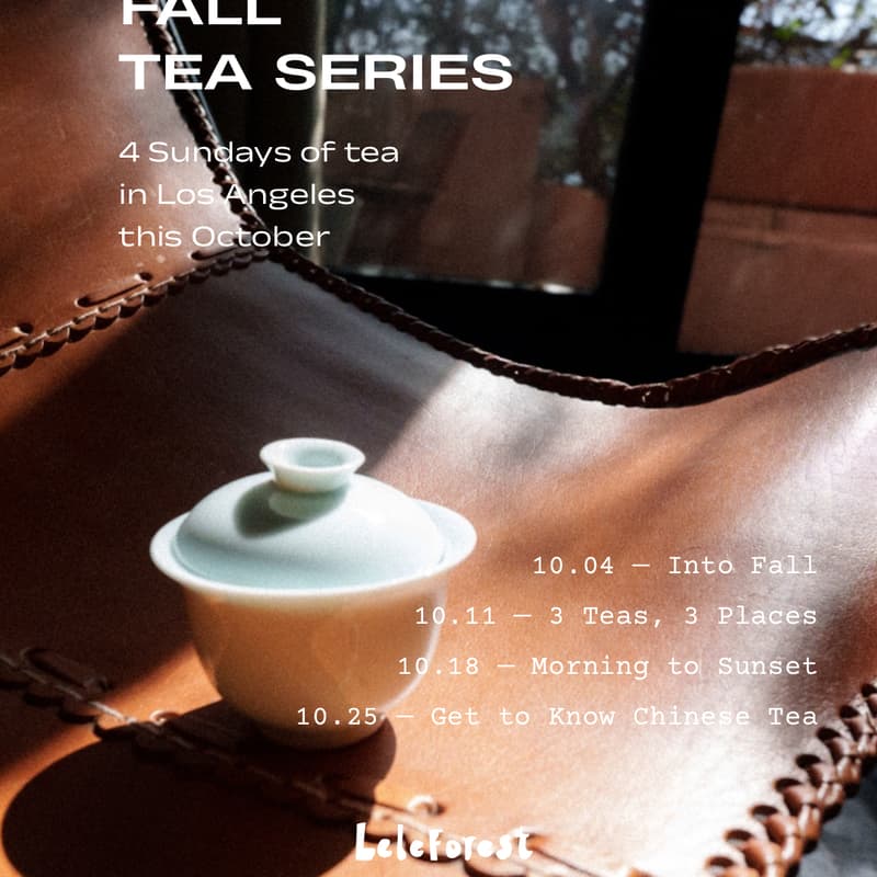 Cover Image for Fall Tea Series (Oct 11) - 3 Teas, 3 Places