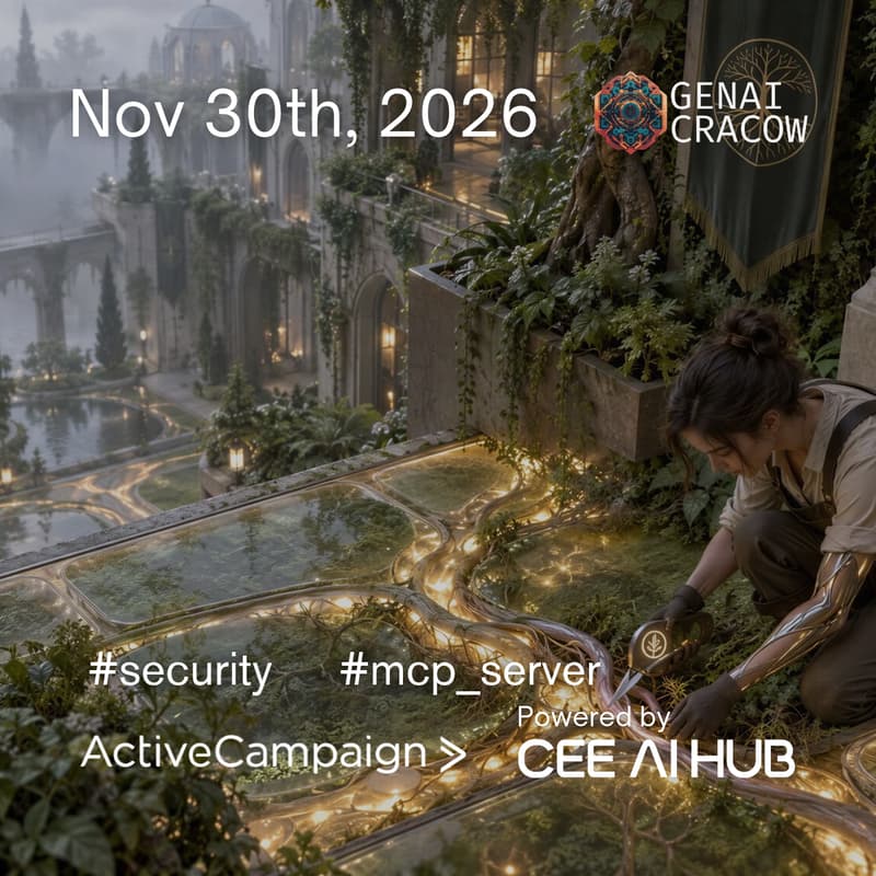 Cover Image for GenAI Cracow #32: Security in MCP Servers