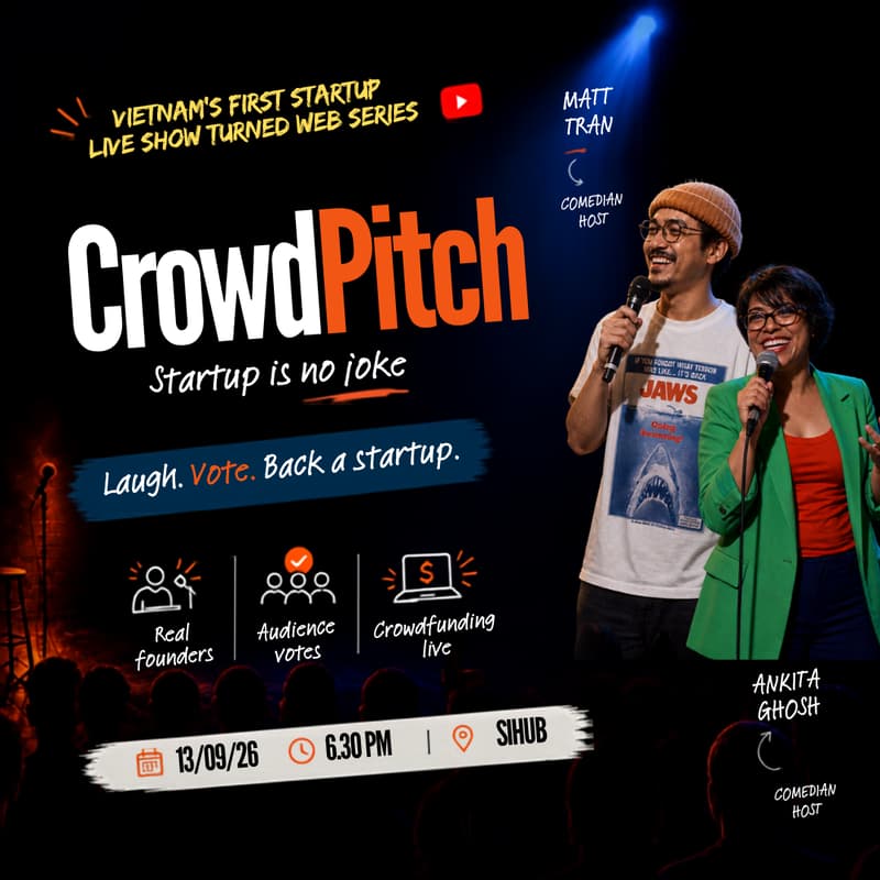Cover Image for CrowdPitch - Episode 1: Built in Vietnam