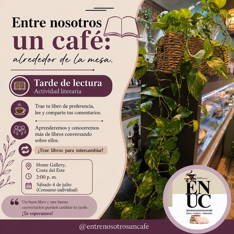Cover Image for Entre Nosotros Un Café: Alrededor De La Mesa