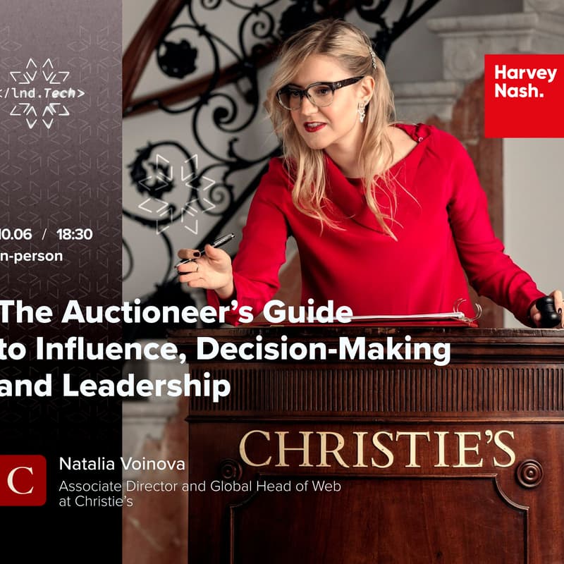 Cover Image for The Auctioneer’s Guide to Influence, Decision-Making and Leadership