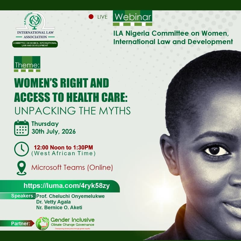 Cover Image for Women’s Right and Access to Health Care: Unpacking the Myths.