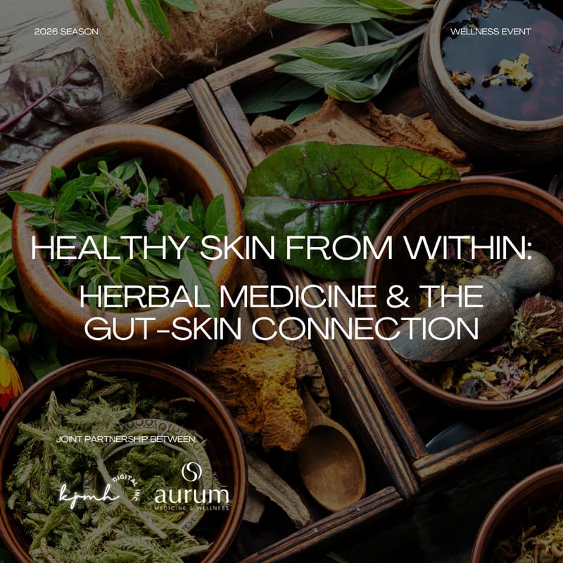 Cover Image for Healthy Skin from Within: Herbal Medicine & the Gut-Skin Connection