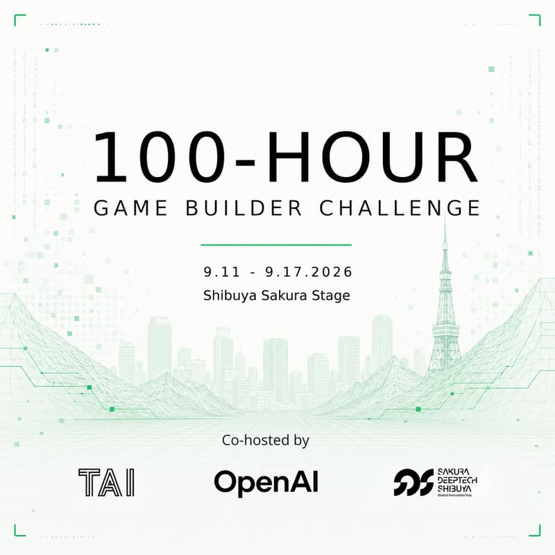 Cover Image for Tokyo AI (TAI) | OpenAI : 100-Hour Game Builder Challenge