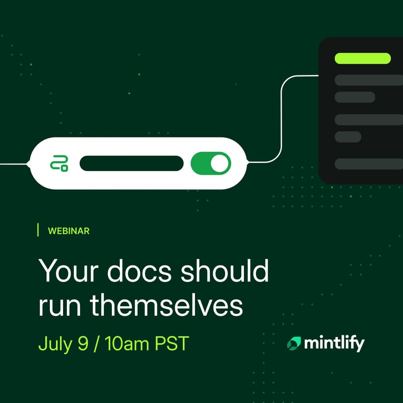 Cover Image for Your docs should run themselves